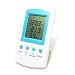Weather Guard SH-102 Digital Indoor/Outdoor Hygro-Thermometer Clock - Weather Forecast