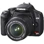Canon EOS Digital Rebel XSi SLR Camera Body Kit - Black - with EF-S 18-55mm f/3.5-5.6 Image Stabilizer Lens - Refurbished