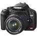 Canon EOS Digital Rebel XSi SLR Camera Body Kit - Black - with EF-S 18-55mm f/3.5-5.6 Image Stabilizer Lens - Refurbished
