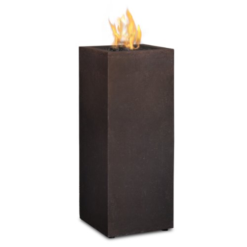 Real Flame Baltic Propane Fire Column, Kodiak Brown