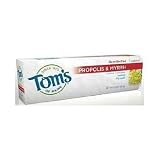 Tom's of Maine Antiplaque Fluoride-free Spearmint Toothpaste with Propolis and Myrrh, 5.5-Ounce (Pack of 2)