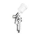 HVLP mini Spritzpistole silver mit 0,8mm und 1,0 D�se