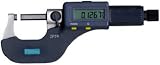 Fowler 74-860-001 Water, Oil, and Coolant Resistant Electronic Micrometer - 0-1/25mm
