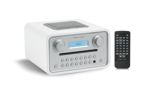 Childrens Toyshop  Electronics : Tangent Cinque FM Radio - White High Gloss