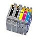 Compatible Epson T060 Series Ink Cartridges 5-Pack - Includes 2-T0601, 1-T0602, 1-T06...