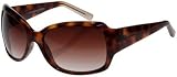 J.LO by Jennifer Lopez Classic Squared Sunglasses (Tortoise), Tortoise, One Size, 68301