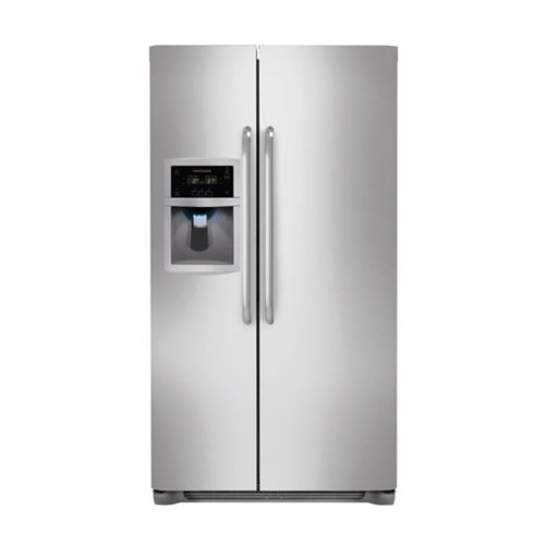 36 In. Stainless Steel Freestanding Side-By-Side Refrigerator