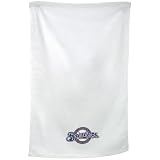 MLB McArthur Milwaukee Brewers 11'' x 18'' Sports Utility Towel - White