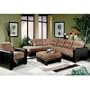 Fabric Sectional Sofa Set - 3 Piece with Chaise on Left - Coaster