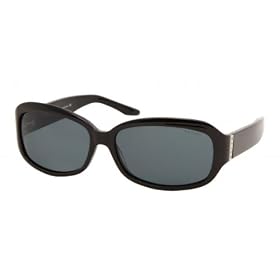POLO RALPH LAUREN 5017 501 87 BLACK GRAY PLASTIC SUNGLASSES