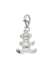 Rembrandt Charms Teddy Bear Charm with Lobster Clasp