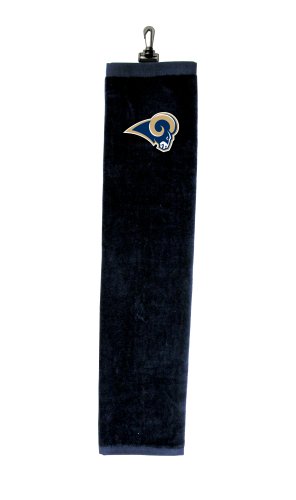 St Louis Rams Embroidered Tri-Fold Golf Towel