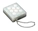 Electronic Bubble Wrap Keychain - White
