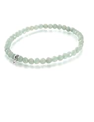 Chrysalis Calm Cut Amazonite Stretch Charm Bracelet CRB0042CUTAMZ