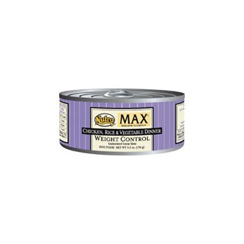 Nutro MAX Weight Control Chicken, Rice and Vegetable Dinner Canned Dog Food