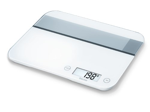Beurer KS 48 Plain Balance de Cuisine Design Extra Plate Surface en Verre