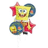 SpongeBob Birthday Balloon Bouquet