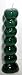 7 Knob Green Hoodoo Spell Candle (Money Drawing)