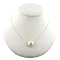 Mabe White Pearl Necklace
