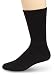 Work Socks | Crew Socks - Dickies Mens 3 Pair Industrial Strength Crew Sock, Black, 6-12 Shoe