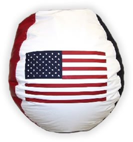Bean Bag USA Flag Chairs Bean Bags