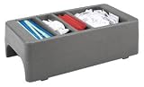 191 Granite Gray Cambro LCDCH Condiment Holder for Cambro 250LCD / 500LCD / UC250 / UC500