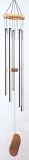 Outdoor Living : 5Pc Silvertone Tubular Chime - Wind Chime