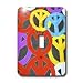 Florene Sixties - Let There Be Peace - Light Switch Covers - single toggle switch