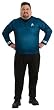 Plus Size Deluxe Blue Shirt Costume - Mens Full