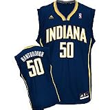 Adidas Indiana Pacers Tyler Hansbrough New Revolution 30 Replica Road Jersey Large