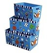 Save The Children Play Ball Set of 3 Storage Bins by LC Creations LLC