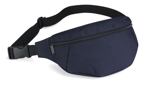 Gürteltasche von BagBase mit Reissverschluss in Navy