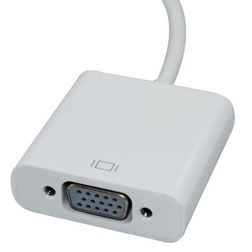 Apple 30pin Dock Connector to VGA Cable Adapter Video Converter for