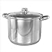 Buckingham Deep Induction Stock Pot with Glass Lid 24 cm, 9 L
