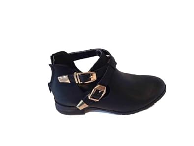 BOTTINE OUVERTE FEMME DIVERS COLORIS C103 40 / Noir