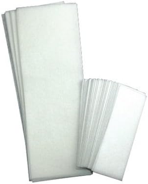 Fantasea Non-Woven Facial & Body Wax Strips. 100 Strips - 50 Small, 50 Large