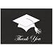Graduation Hat Thank You Note Cards and Envelopes - Quantity of 24