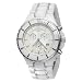 Oniss #ON8015-M7 Men's White Ceramic Sports Chronograph Watch