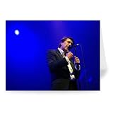 Bryan Ferry at the Newcastle City Hall - Greeting Card (Pack of 2) - 7x5 inch - Art247 - Standard Size - Pack Of 2