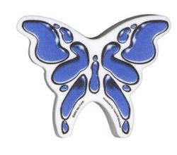 Blue Butterfly Antenna Topper by Ben Frank