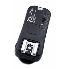 Pixel Pro Digital & Film Camera Multi-function Wireless Shutter Remote Control & Wireless Flash Trigger & wireless studio trigger Combo System Receiver ONLY for Canon EOS 1D 5D 7D 50D 1000D 550D 500D DSLR 580EX II 430EX II Flashgun