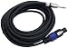 Pyle PPSJ-30 Speakon Speaker Connector to 1/4-Inch Speaker Cable