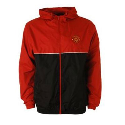 Manchester United FC Authentic EPL Rain/Warm Up Jacket Adult Medium