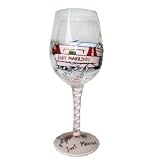 PARTY TIME JUST MARRIED GOBLET - PARTY TIME JUST MARRIED GOBLET