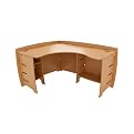 Corner Desk - Wheat (60")