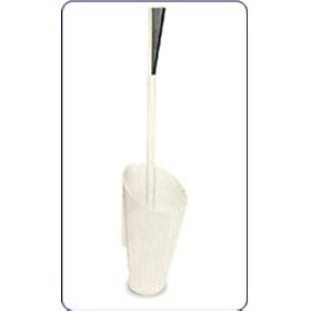 Hafele Nylon Toilet Brush Unit in Biscuit Linen 