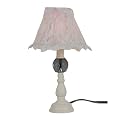 Jenna Accent Lace Lamp - Cream (10")
