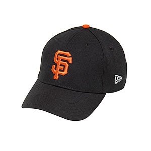 New Era San Francisco Giants Pinch Hitter Wool Replica Adjustable Cap (Black)