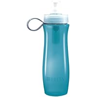 Brita Soft Squeeze Water Filter Bottle, Blue