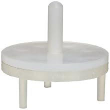 Bel-Art Scienceware 370840008 TPX Polymethylpentene Round Bubble Floating Rack with Hold-Down Disk, 8 Place